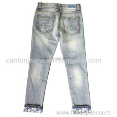 Children's Classical Jeans Cotton Pants Denim Jeans