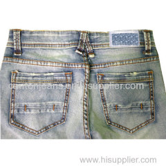 Children's Classical Jeans Cotton Pants Denim Jeans