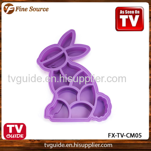 Silicone Cookie Mould Rabbit pattern