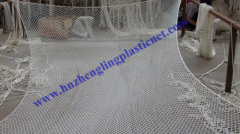 High strength wire white mesh construction nets horizontal safety net