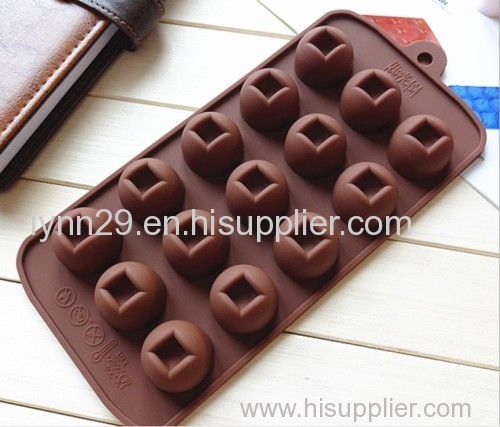 new design Hot and fashion unique silicone chocolate molds