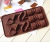 new design silicone chocolate molds