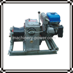 Gasoline Engine Powered Winch