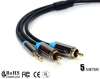 3.5mm to 2rca cable male to male for computer/VCD/DVD/HDTV/MP3