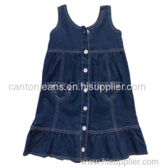 High Quanlity Casual Style Baby Girl Jeans Children Skirt