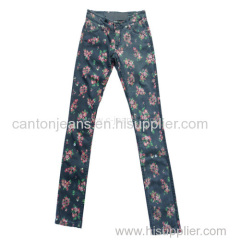 Stylish Lady's Leisure Jeans Casual Style Denim Pants Women Jeans