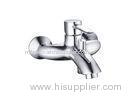 Ceramic Cartridge single handle shower faucet Round for commercial / Home
