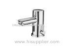 Contemporary Deck Mount Brass Sensor Faucets With Battery For Lavatory