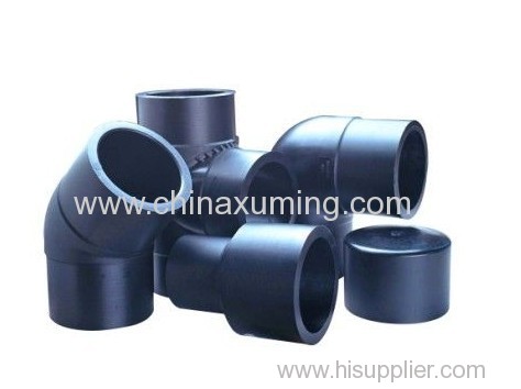 HDPE Butt Fusion Injection 45 Degree Elbow Pipe Fittings