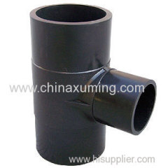 HDPE Butt Fusion Injection Reducing Tee Pipe Fittings