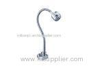 Chrome One Hole Single Handle Basin Faucet Cock Taps with Spray Head