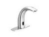 DIY Chrome plated Automatic Sensor Water Faucet Single Hole Washroom Mixer Tap