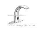 DIY Chrome plated Automatic Sensor Water Faucet Single Hole Washroom Mixer Tap