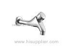 Wall Mounted One Handle Urinal Faucet , One hole Metered Faucet