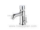 Single Handle Chromed Brass Urinal Faucet with Adjustment Cartridge For Toilet