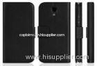 Samsung Galaxy Leather Case With Card Holders , Samsung I9500 Stand Case