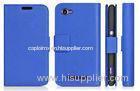 Sony Cell Phone Cases, Xperia M C1905 Blue PU Stand Cover with Card holders