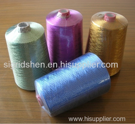high quality embroidery thread,100% polyester yarn,rayon colorful yarn