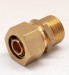 Forged Copper Male Thread Union Fittings