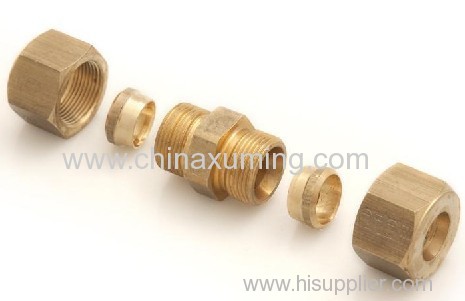 Brass Fittings With Nut Pipe Fittings