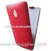 Eco-friendly Carbon Fiber Leather Flip Phone Case For HTC One Mini M4