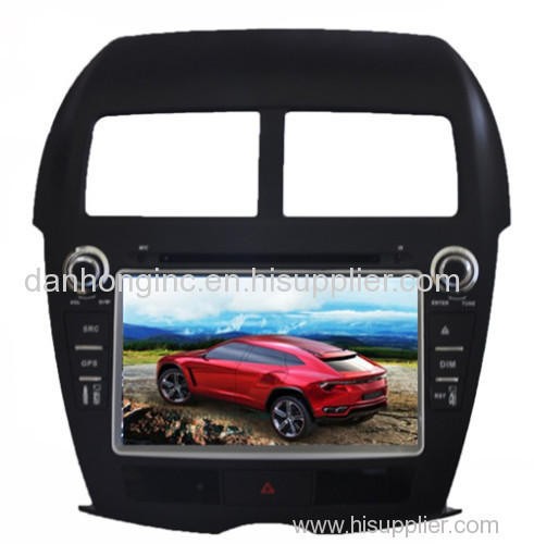 Car GPS with dvd player for Mitsubushi ASX