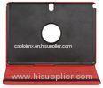 Red Flip Tablet Protective Cases Dust-proof / Rotating Tablet Case