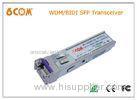 Compatible LC sfp transceiver single fiber , WDM 10km 2.5G for Fiber Channel