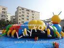 customized inflatable tunnels OEM For outdoor Parties , Quadruple stitching