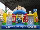 12m * 8m colorful 0.55mm pvc Inflatable Fun City For rental party inflatables