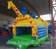 Outdoor Commercial Inflatable Bouncers Jumper Castle For Kids Play , Lead Free