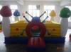 EN14960 Commercial Inflatable Bouncers slide combo , jumping inflatable castle