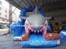 1500 D PVC shark Inflatable Slide Rental for water slide or dry slide