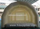 commercial grade PVC / Vinyl Tarpaulin 3m tall inflatable Dome Tent With Santa for meeting party