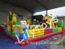 Children Backyard Inflatable Fun City / Inflatable Playground For Fun Park