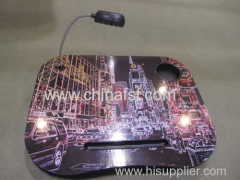 2014 new design with removable led lights laptop cushion