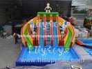 Commercial Grade Inflatable Water Slides Games Fire Proof With UL CE Blower