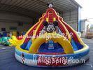 Mickey Commercial Inflatable Water Slides Sport Games For Musement Park