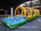 Custom Slip N Slide Inflatable With Pool , large Inflatable Kids Slides