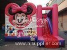 backyard inflatable bouncer combo slide , huge inflatable bouncy toys