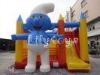 fun commercial grade tarpaulin inflatable castle , inflatable castle combo