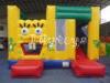 sponge bob bouncer house inflatable combos / sponge bob yellow jumping castle