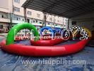 large Red inflatable zorb track Inflatable Sports Games For outdoor Activities