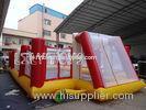 commercial kids large inflatable football field Bouncer With pvc tarpaulin