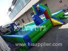 plato pvc green Inflatable Football Field / inflatable basketball sport game