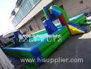 plato pvc green Inflatable Football Field / inflatable basketball sport game