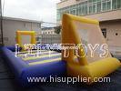 waterproof plato pvc Inflatable Football Field for with bottom air blower