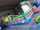colorful waterproof pvc Inflatable Football Field basketball Game court for adult