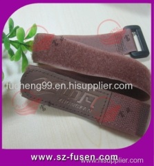 Velcro binding straps with buckle