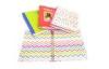 1 Round Ring Binder with stylish printing pattern for paper and report holding